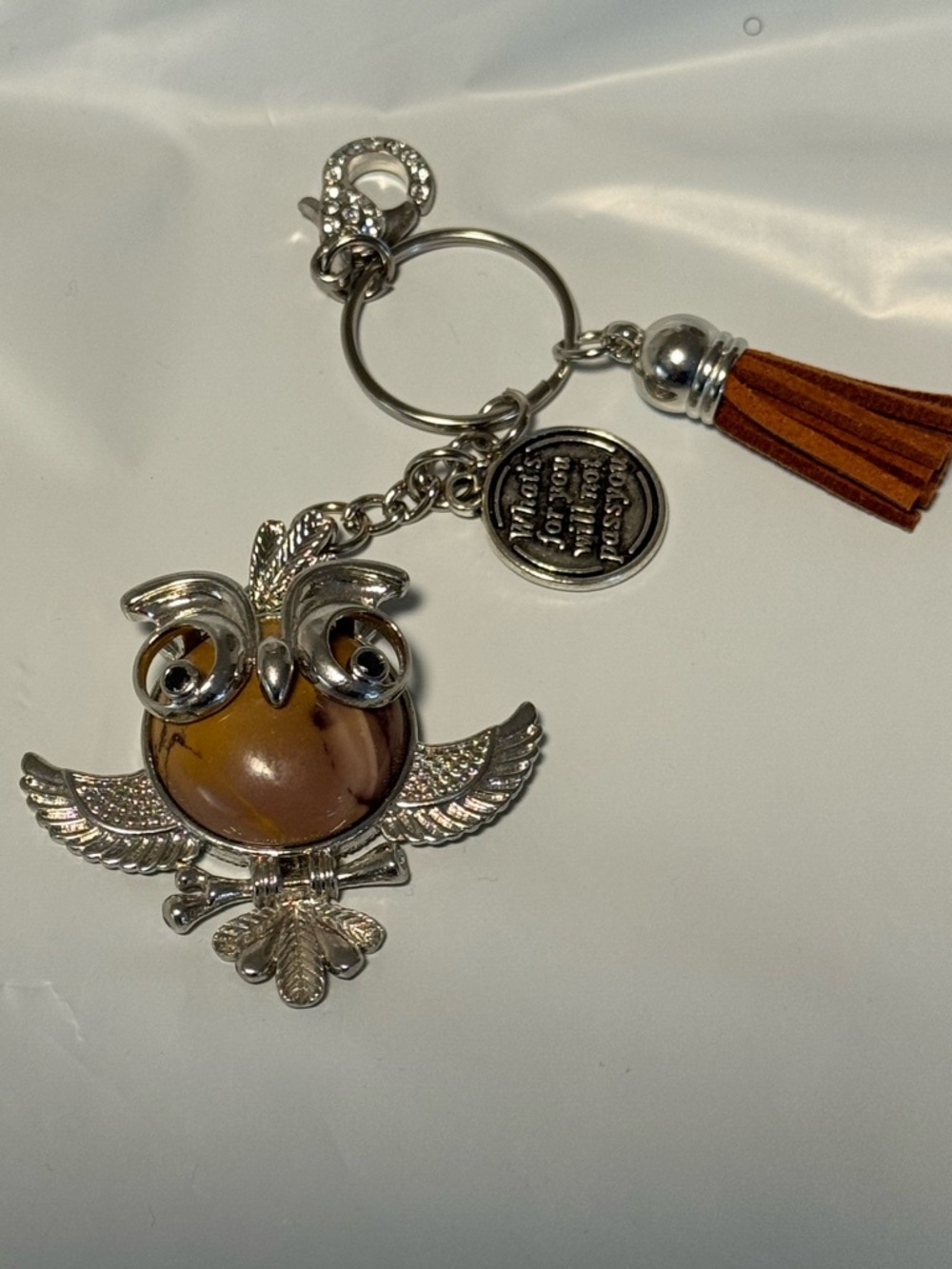 Owl Tassel Keychain/Bag Charm